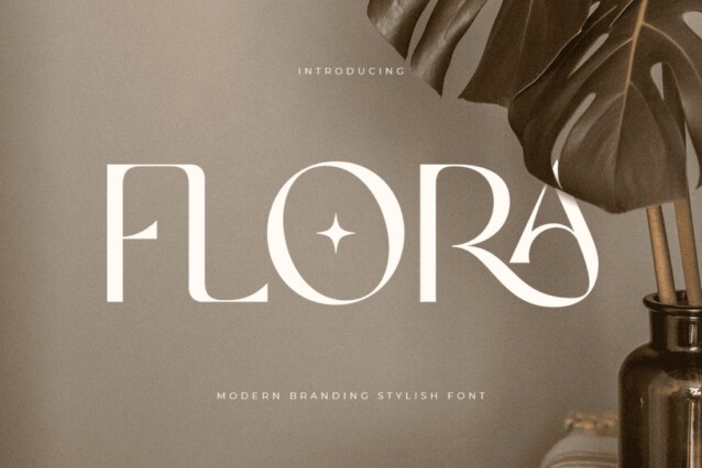 Flora Typeface - Download Free Font