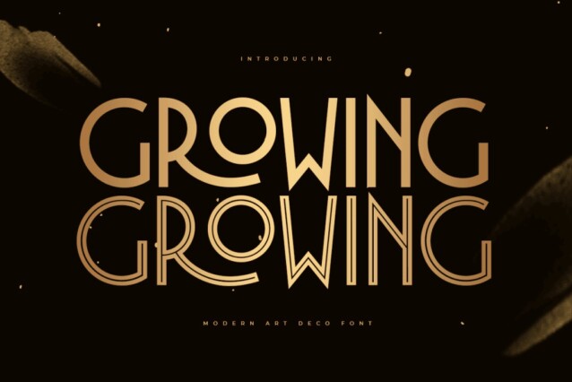 Growing Font - Download Free Font