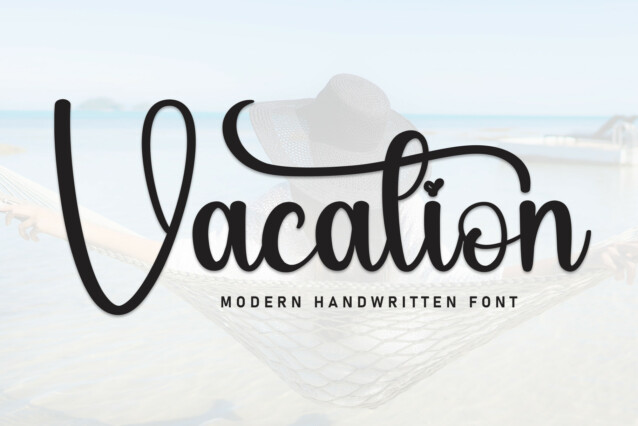 Vacation Script Font - Download Free Font