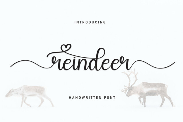 Reindeer Script Font - Download Free Font