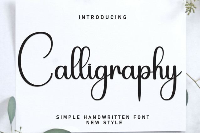 Calligraphy Script Font - Download Free Font