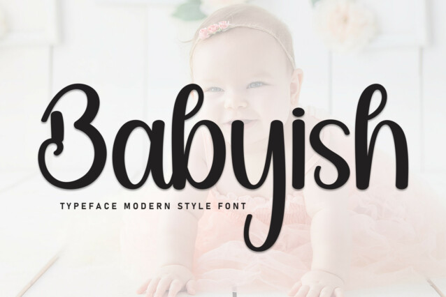 Babyish Display Font - Download Free Font