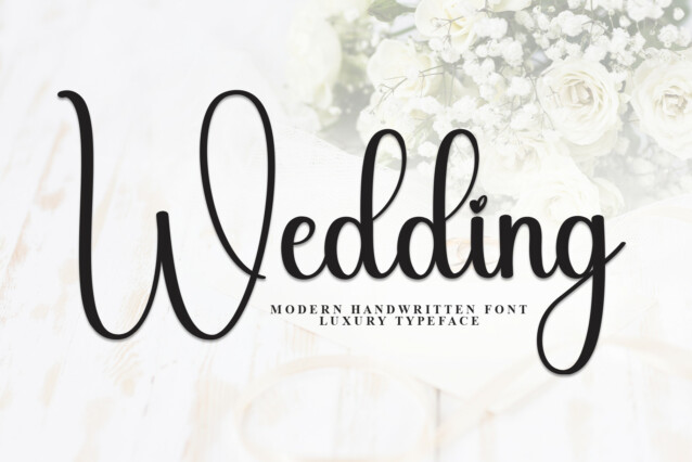 Wedding Handwritten Typeface - Download Free Font