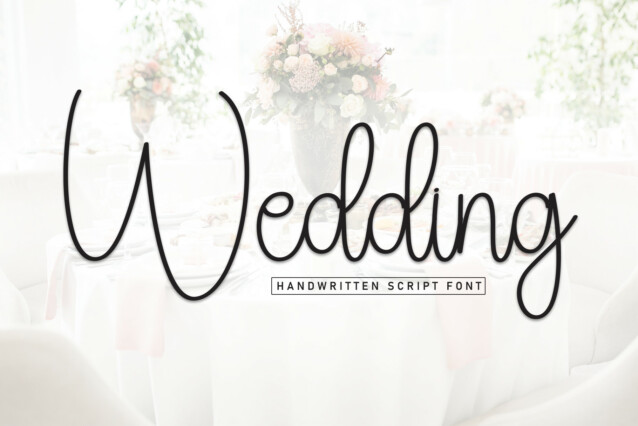 Wedding Handwritten Typeface - Download Free Font