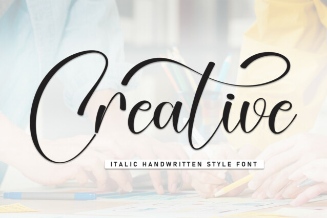 Creative Script Font - Download Free Font
