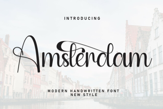 Amsterdam Script Font - Download Free Font