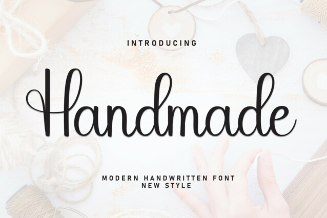 Handmade Script Font - Befonts