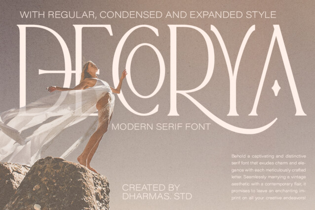 Decorya Font - Download Free Font