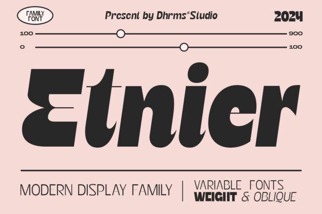 Etnier Typeface - Download Free Font