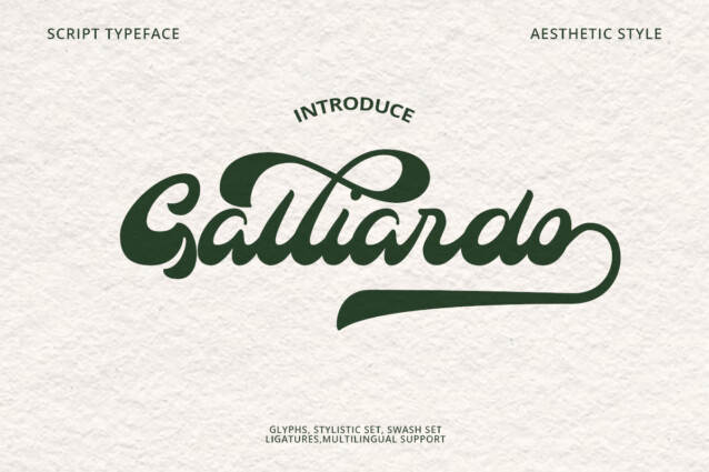 Galliardo Typeface - Download Free Font