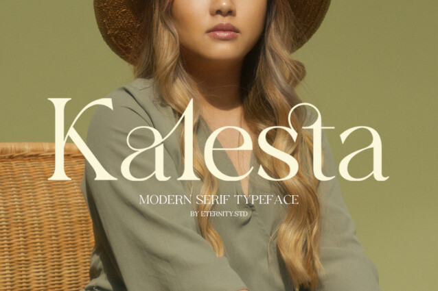 Kalesa Lettering Kalesta Font - Befonts