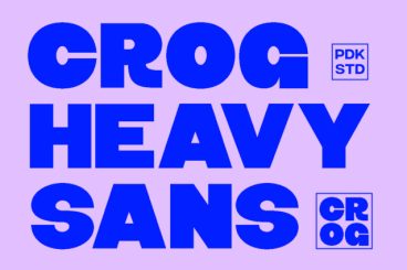 Crog Typeface