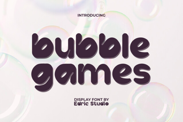 Bubble Games Font - Download Free Font