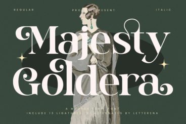 Majesty Goldera Font