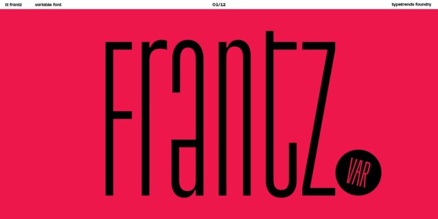 Tt Frantz Font - Download Free Font