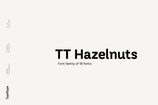TT Hazelnuts Font