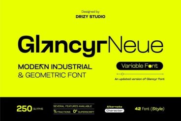 Glancyr Neue Font