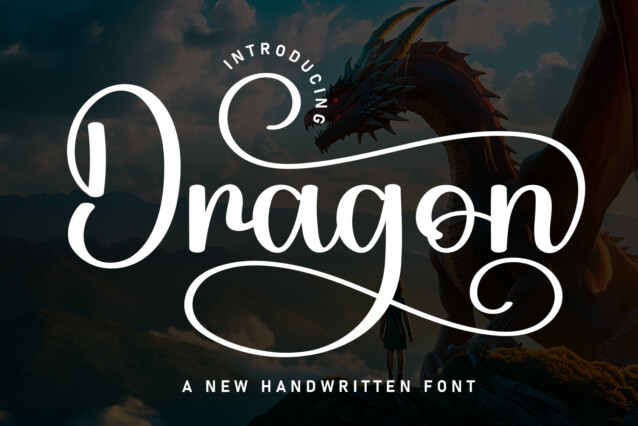 Dragon Script Font - Befonts