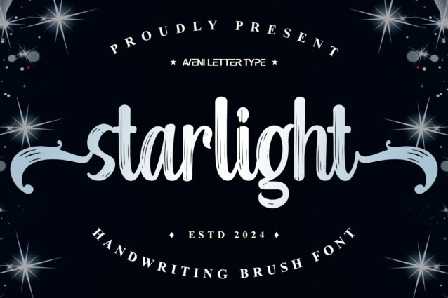 Starlight Typeface - Befonts