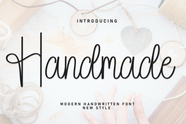 Handmade Script Typeface - Download Free Font