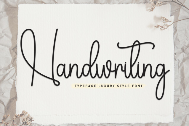 Handwriting Script Font - Download Free Font