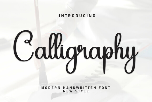 Calligraphy Script Font - Download Free Font