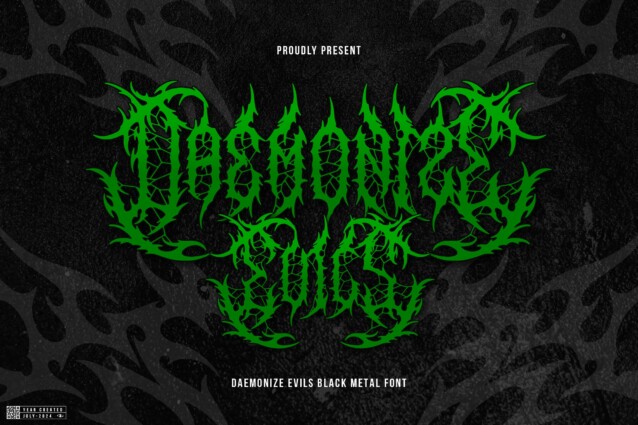 Daemonize Evils Font - Download Free Font