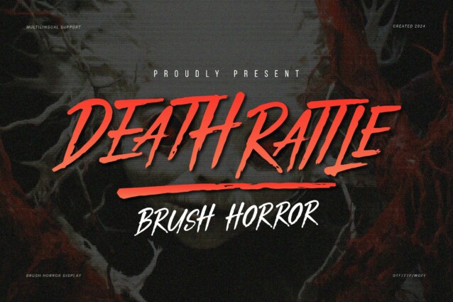 Ktm Death Rattle Death Rattle Font - Befonts