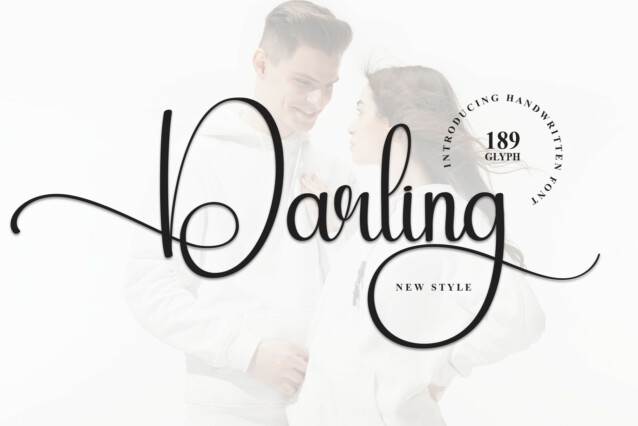 Darling Calligraphy Font