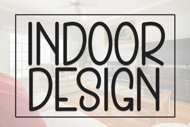Indoor Design Display Font - Befonts