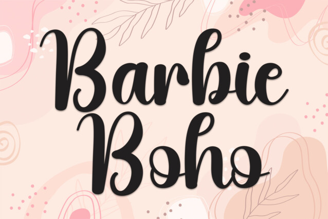Barbie Boho Script Font - Befonts