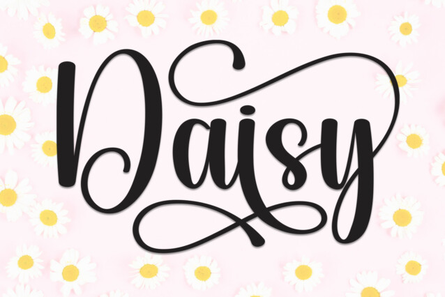 Daisy Script Font - Befonts