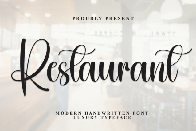 Restaurant Calligraphy Font - Download Free Font