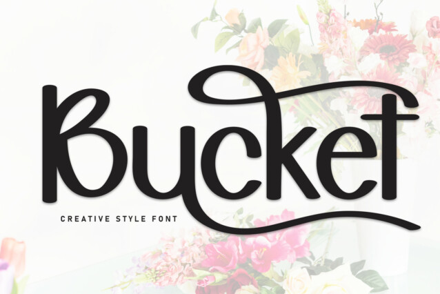 Bucket Script Font