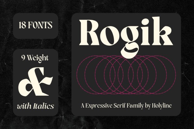 Rogik Font Family