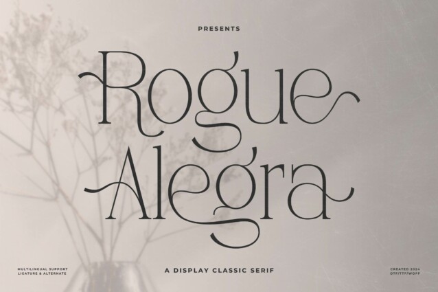 Rogue Alegra Font - Download Free Font