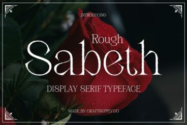 Sabeth Rough Font