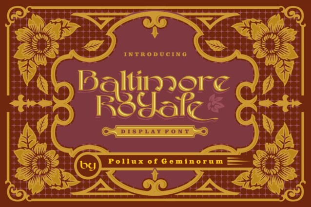 Baltimore Royale Font - Befonts