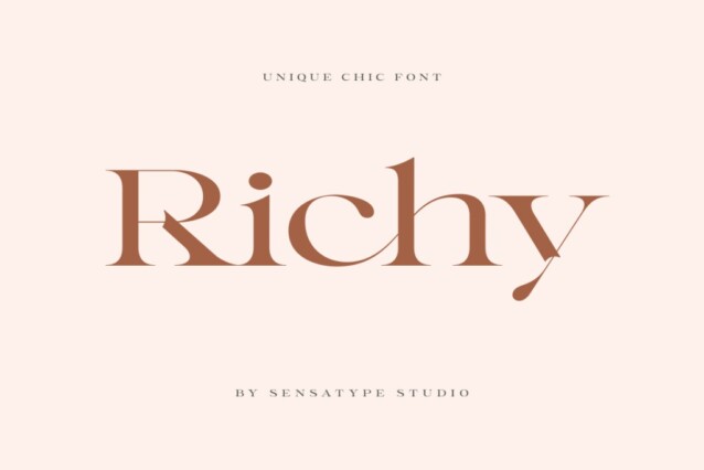 Title Fonts Ricky Richy Font - Befonts