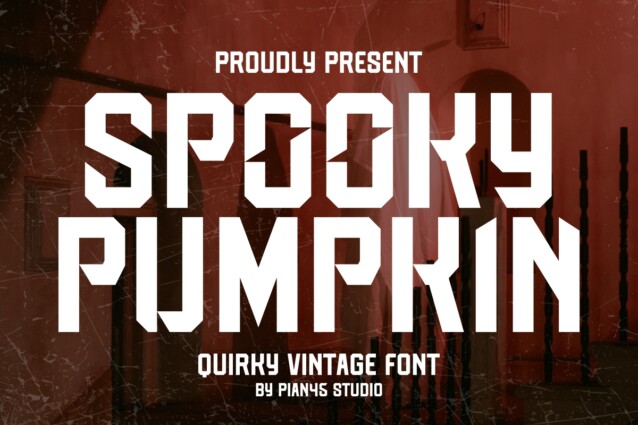 Spooky Pumpkin Font - Befonts