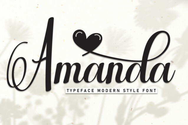 Amanda Script Font - Befonts