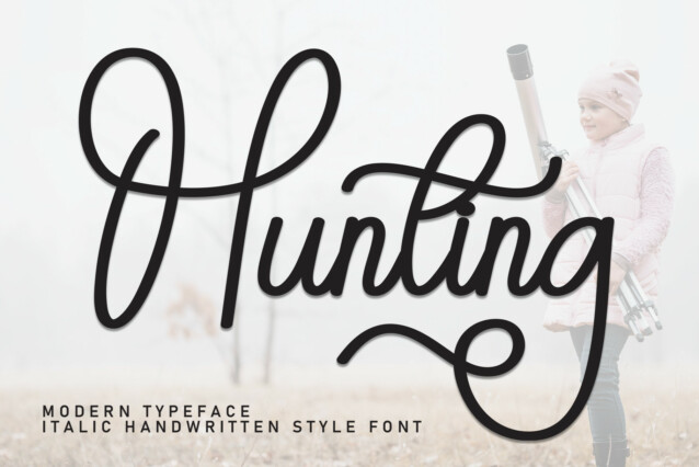 Hunting Script Font - Download Free Font