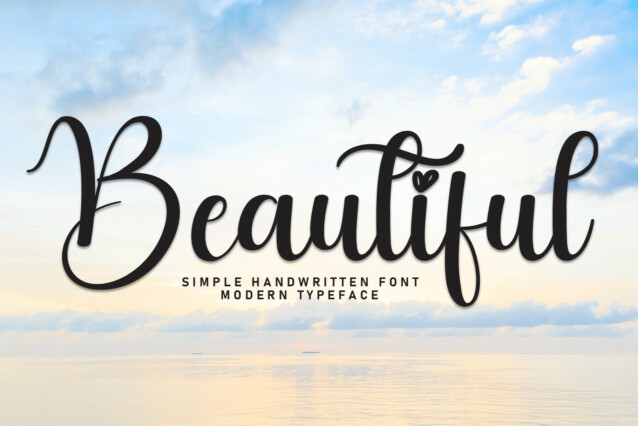 Beautiful Script Font - Befonts