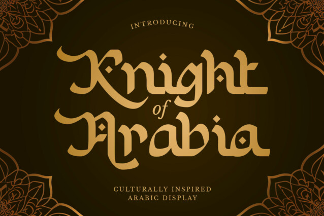 Knight of Arabia Font
