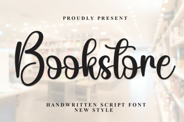 Bookstore Script Font Download Free Font