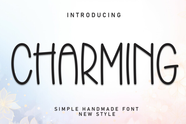 Charming Display Font - Befonts