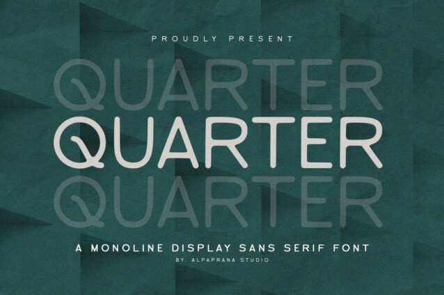 Quarter Typeface - Download Free Font