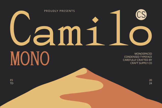 CS Camilo Mono Font - Download Free Font