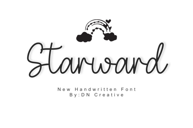 Starward Script Font