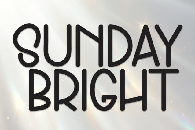 Sunday Bright Display Font - Download Free Font